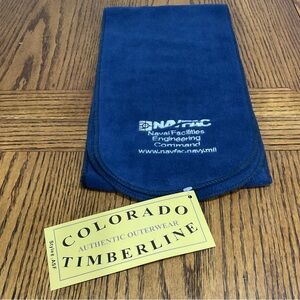 NAVFAC Naval Facilities Engineering Command navy blue scarf